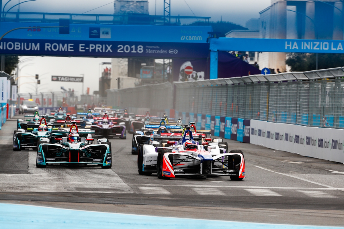 Rosenqvist-Evans-Rome-E-Prix-Start