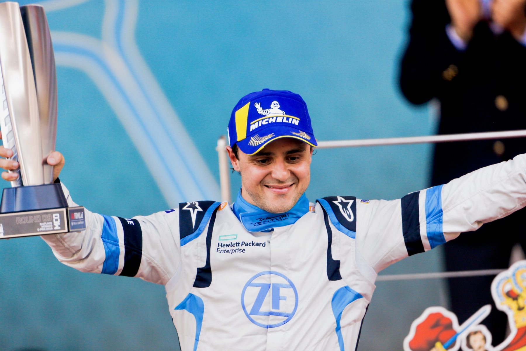 Felipe-Massa-first-Formula-E-Podium-Monaco