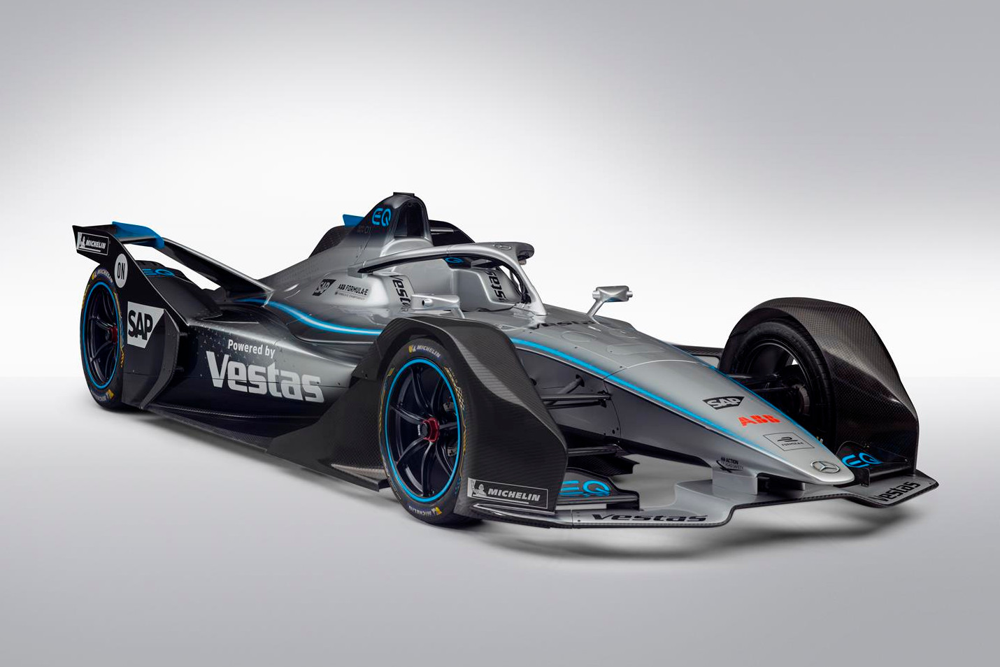 Mercedes-Silberpfeil-Formel-E